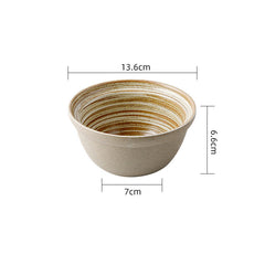 Japanese-style Ceramic Bowls And Dishes Creative Retro Stoneware Dinner Bowls And Dishes