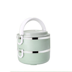 MICCK Multi-layer Kids Lunch Box Stainless Steel Thermal Heated Bento Box Food Containers Large Capacity Vacuum Insulation Boxes