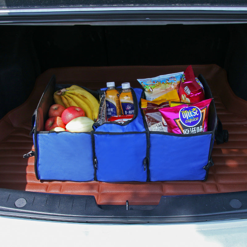 Universal Car Storage Organizer Trunk Toys Food Storage Box