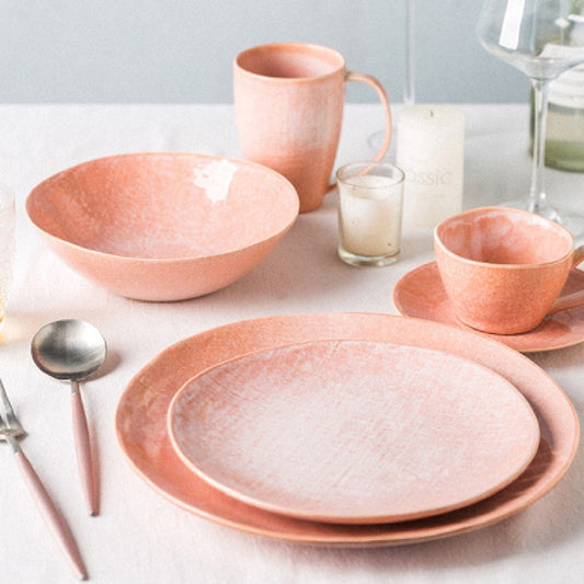 Japanese Textured Tableware And Household Plates