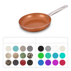 Fry Pan Aluminum Non-stick Pan Omelette Fried Steak Frying Pan Household Induction Cooker