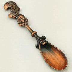 Conch Carp Shell Vintage Coffee Spoon