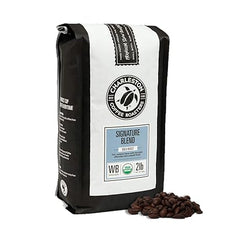 Charleston Coffee Roasters | Specialty Organic Whole Bean Bag | Hand Picked, Premium Slow Roast | Signature Blend (2lb)