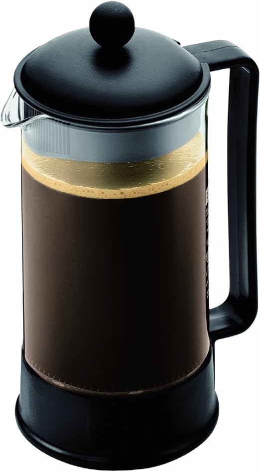 Bodum - 1548-01US Bodum Brazil French Press Kaffee- und Teebereiter, 34 Unzen, Schwarz