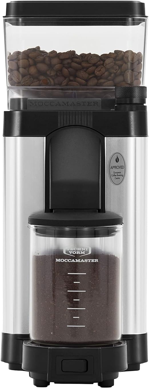 Technivorm Moccamaster 49520 KM5 Burr Coffee c, plata pulida 