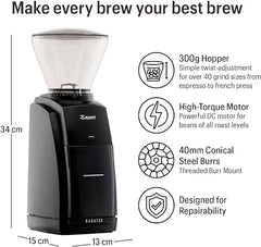 Baratza Encore Kaffeemühle mit konischem Grat (schwarz) 