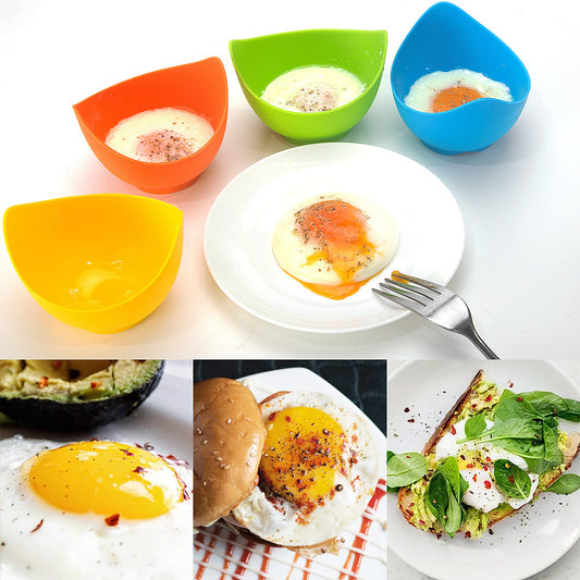 Silicone Egg Boiler Egg Non-Stick Boiler Cup