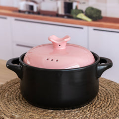 Soup ceramic casserole stew pot