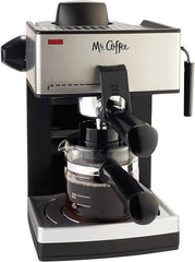 Mr. Coffee 4-Cup Steam Espresso System with Milk Frother