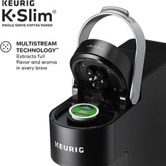 Keurig K- Slim Single Serve K-Cup Pod Coffee Maker, Multistream Technology, Black