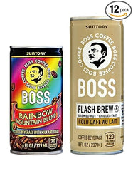 The Milk BOSS Bundle - Rainbow Mountain Blend 6oz 12 Pack and Au Lait 8oz 12 Pack