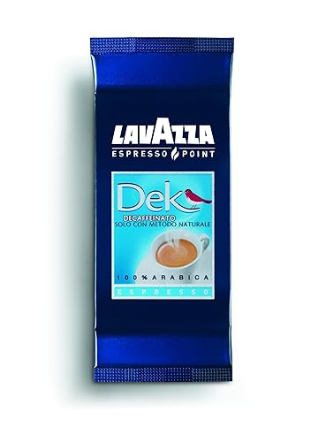 Lavazza Decaffeinated DEK Espresso Point Cartridges (50 Single-Serve Coffee Capsules & Pods