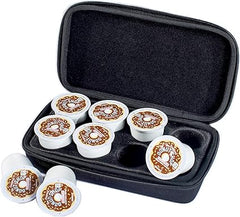 Maoershan Suw Travel Case for The Original Donut Shop/Starbucks/Keurig Green Mountain Dark Single-Serve Keurig Medium Roast K-Cup Coffee Pods Breakfast Blend Daily Delights Gift Set(Only Case)