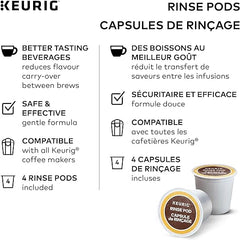 Keurig 3-Month Brewer Maintenance Kit Includes Descaling Solution, Water Filter Cartridges & Rinse Pods, Compatible Classic/1.0 & 2.0 K-Cup Coffee Makers, 7 Count