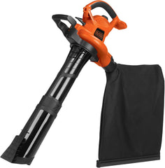 3-in-1 Electric Leaf Blower, Leaf Vacuum/Mulcher, Corded, 12-Amp (BV6600)