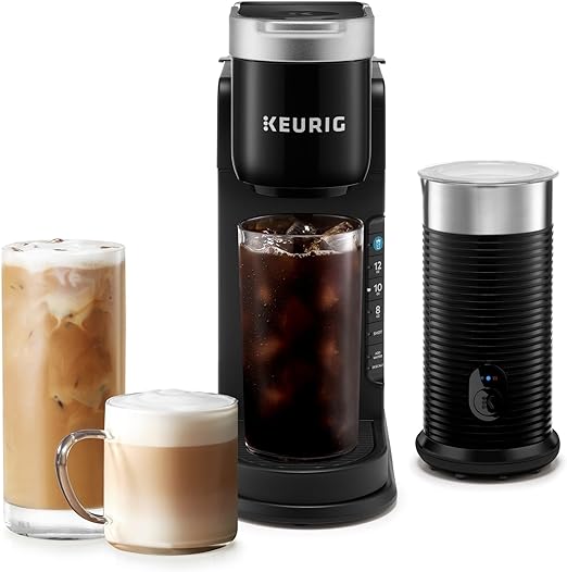 Keurig K-Café Barista Bar Single Serve Coffee Maker and Frother, Black