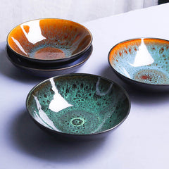 Creative Ceramic Solid Color Bowls And Dishes