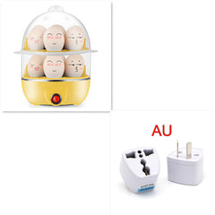 Multi-functional Egg Steamer Egg Boiler Double-layer Household Boiled Egg Fantastic Product Steamed Egg Mini Stainless Steel Breakfast Machine Cross-border