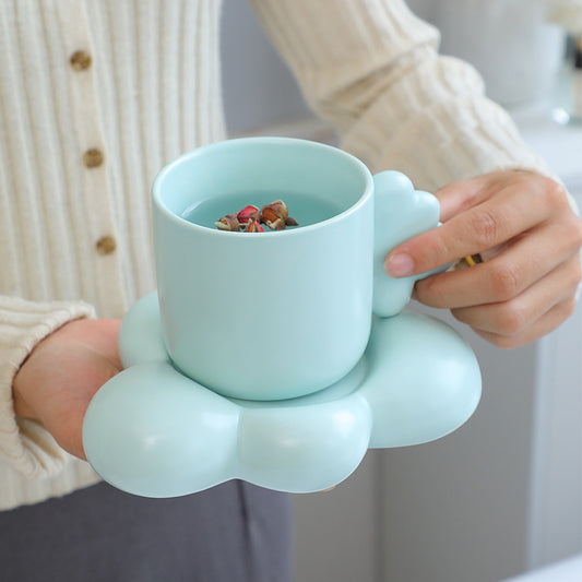 Lovely Ceramic Coffee Cups And Saucers