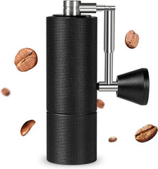 TIMEMORE Chestnut C3 PRO Manual Coffee Grinder, Stainless Steel Conical Burr Coffee Grinder, Hand Coffee Grinder with Foldable Handle and Adjustable Setting, for Espresso to French Press - Black