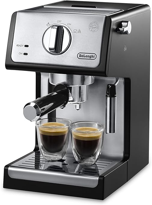 De'Longhi ECP3420 Bar Pump Espresso and Cappuccino Machine, 15", Black