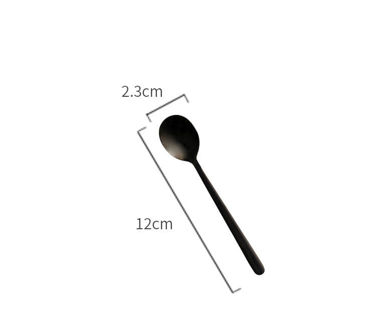 Golden spoon spoon coffee Nordic spoon stirring