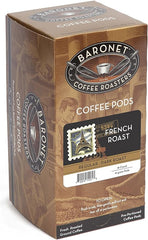 Baronet Coffee French Dark Roast, 18-Count Coffee Pods (Pack of 3)