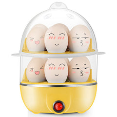 Multi-functional Egg Steamer Egg Boiler Double-layer Household Boiled Egg Fantastic Product Steamed Egg Mini Stainless Steel Breakfast Machine Cross-border