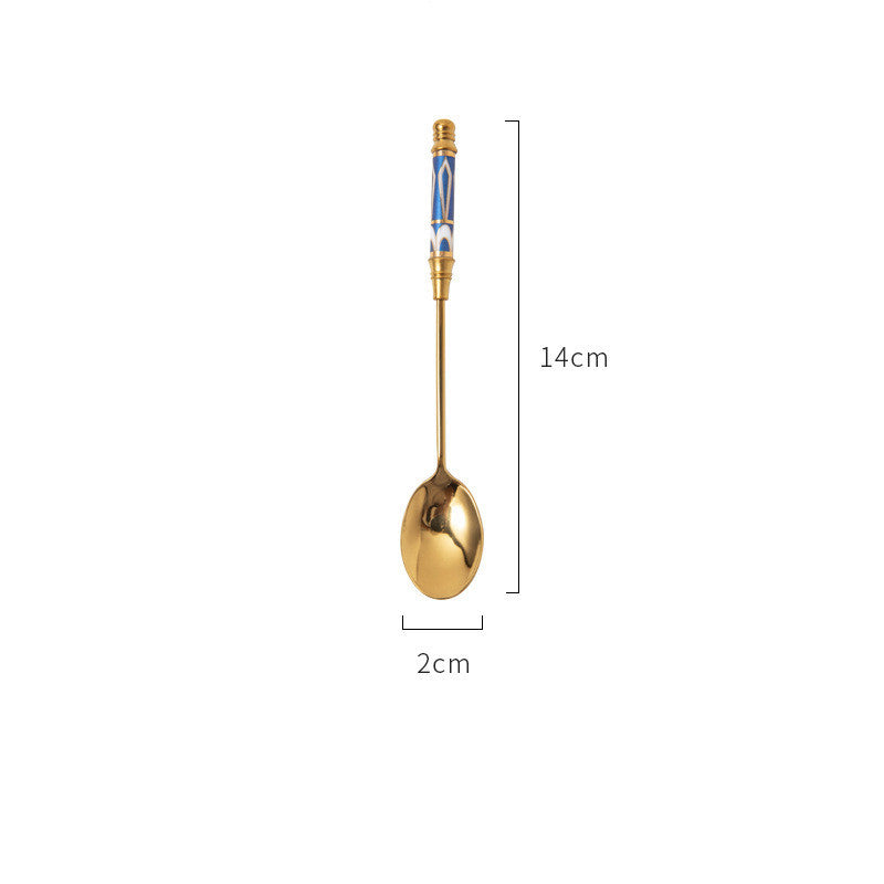 English Afternoon Tea Spoon, Exquisite Coffee Spoon