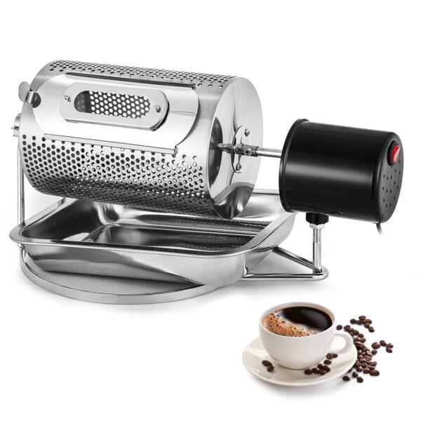 Stainless Steel Household Small Coffee Roasting Machine Roasting Bean Machine Dried Fruit Roasting Bean Machine Electric Coffee Bean Roasting Machine - Image 11